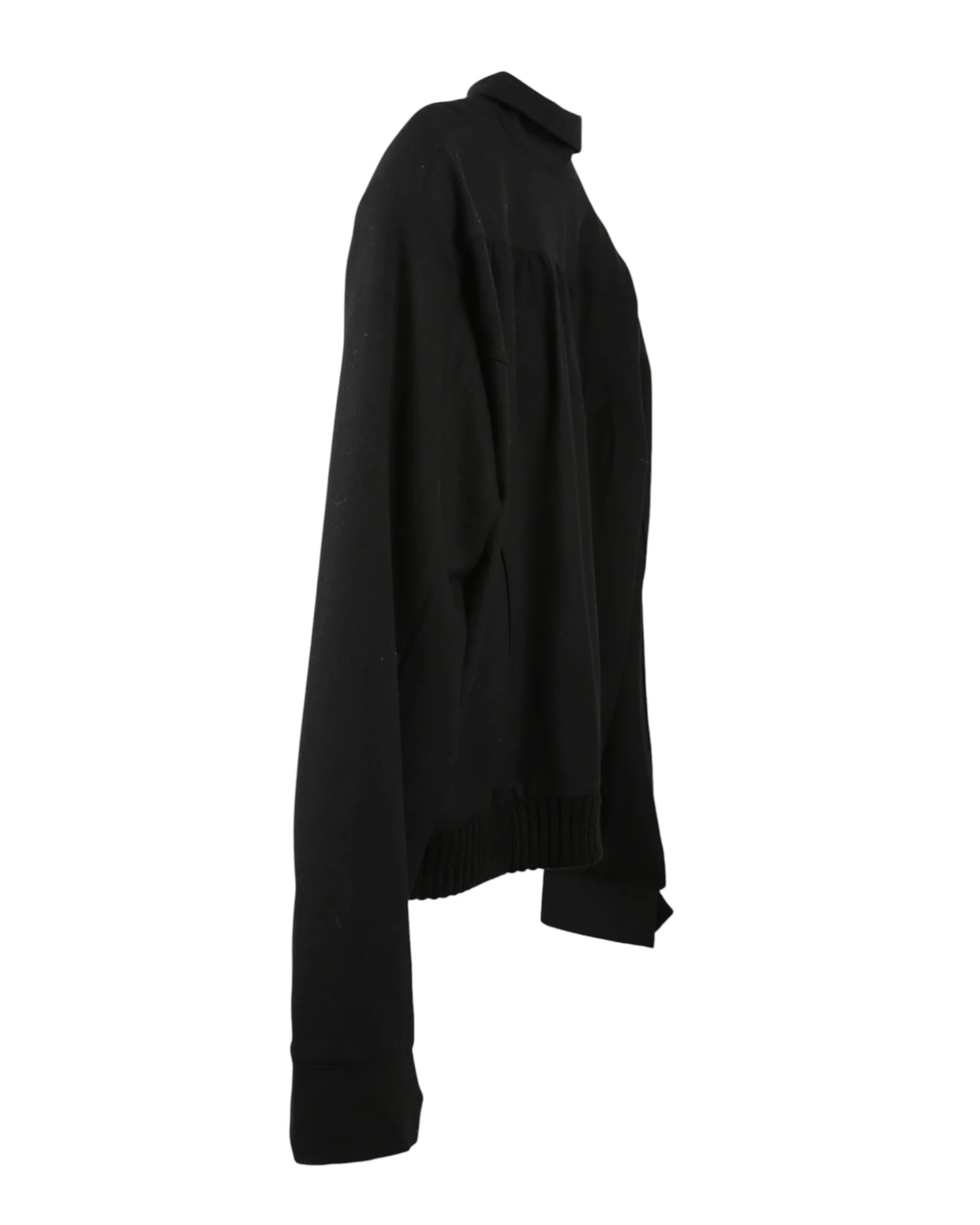 ænrmòus Relax Panel Jacket Black - Image 4