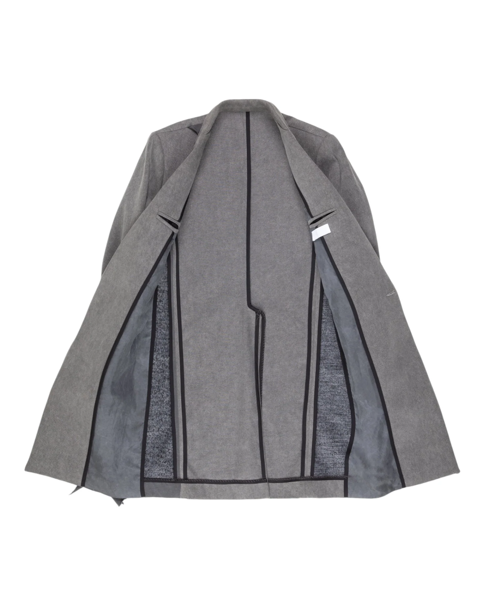 Alexander Digenova Cut Out Coat Grey - Image 3