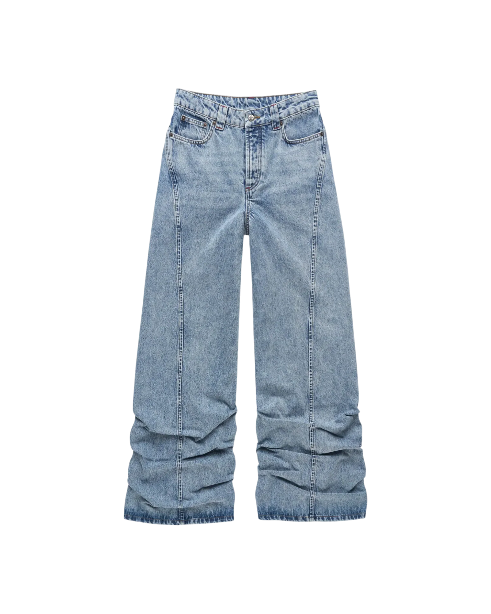 Avavav Pleated Jeans Blue
