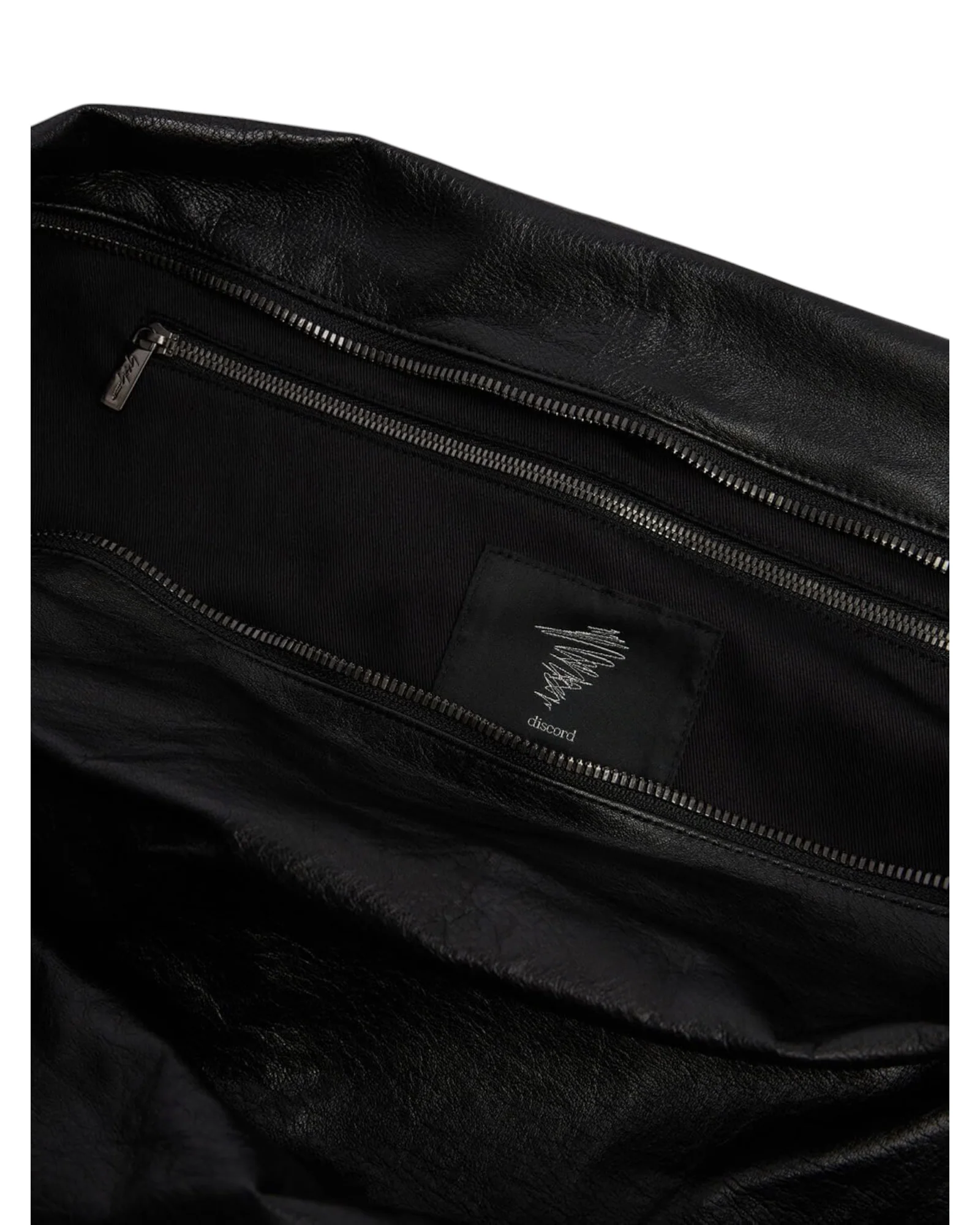 Discord by Yohji Yamamoto Puff Cross Body Bag Medium Black - Image 5