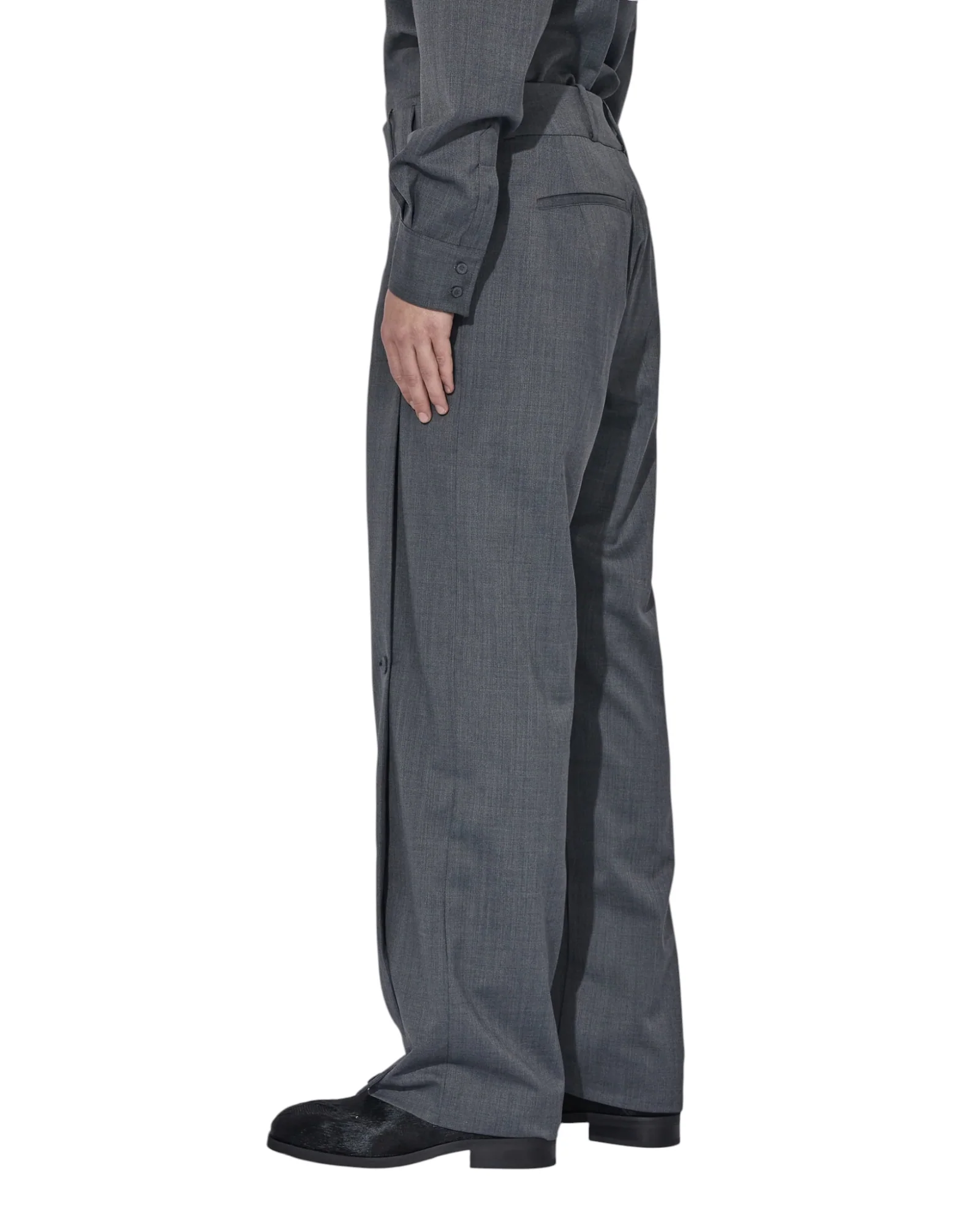 J.L-A.L Dorment Trousers Grey - Image 3