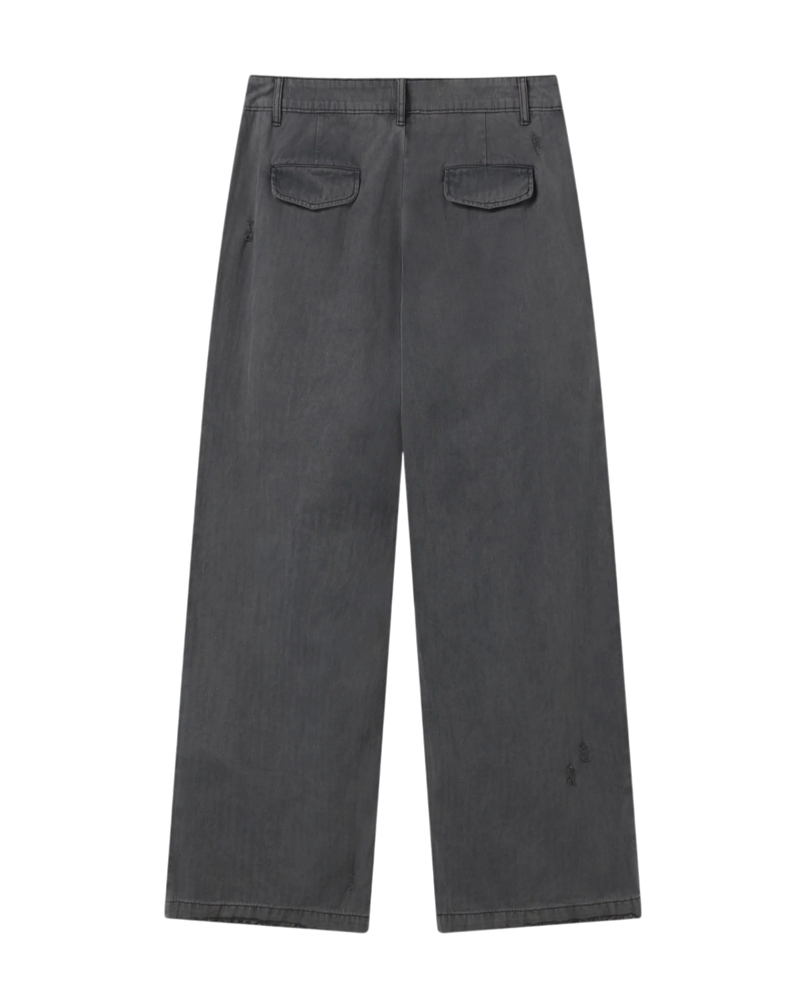 DRIFTA "Lowkey Flex" Distressed Washed Utility Cargo Pants Black - Image 2