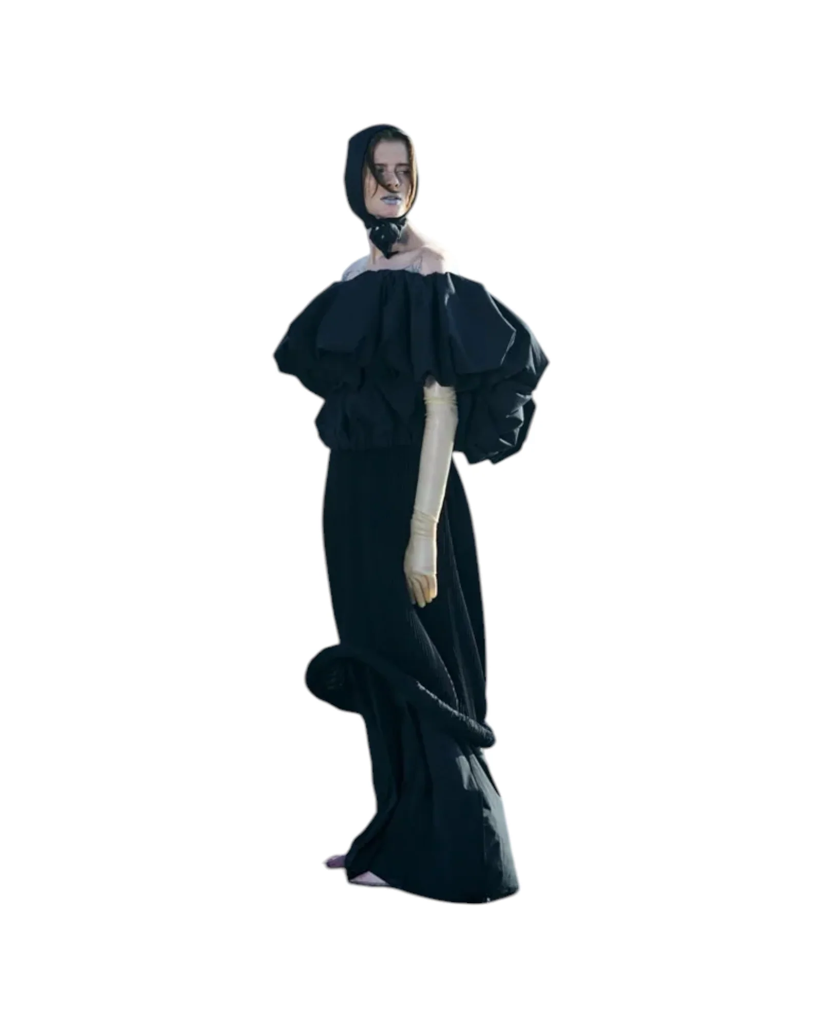 Enfold Beak-form Skirt Black - Image 4