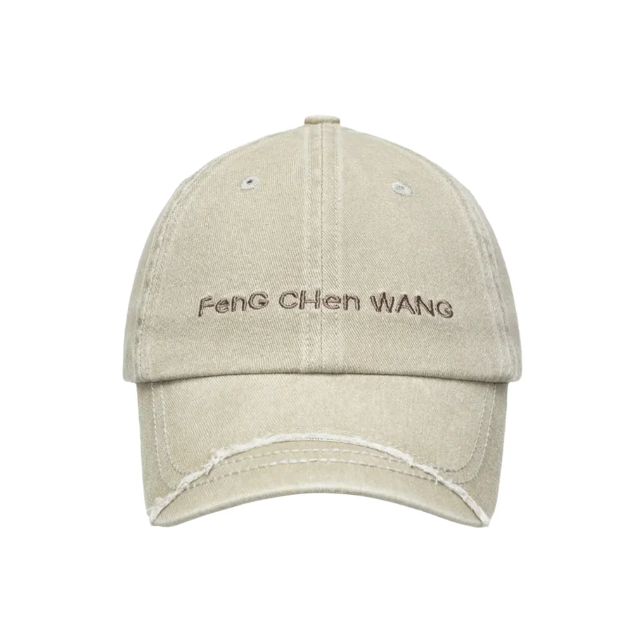 FengChenWang Beige Baseball Cap - Image 2
