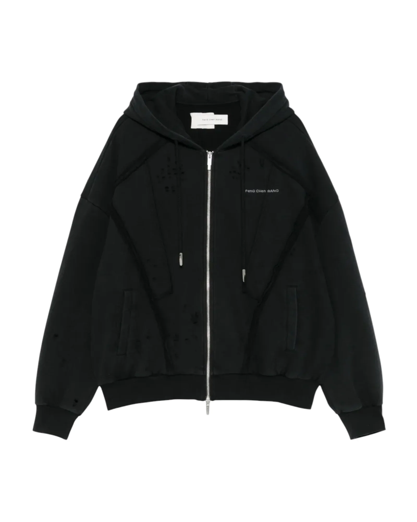 FengChenWang Deconstruction Zip Hoodie