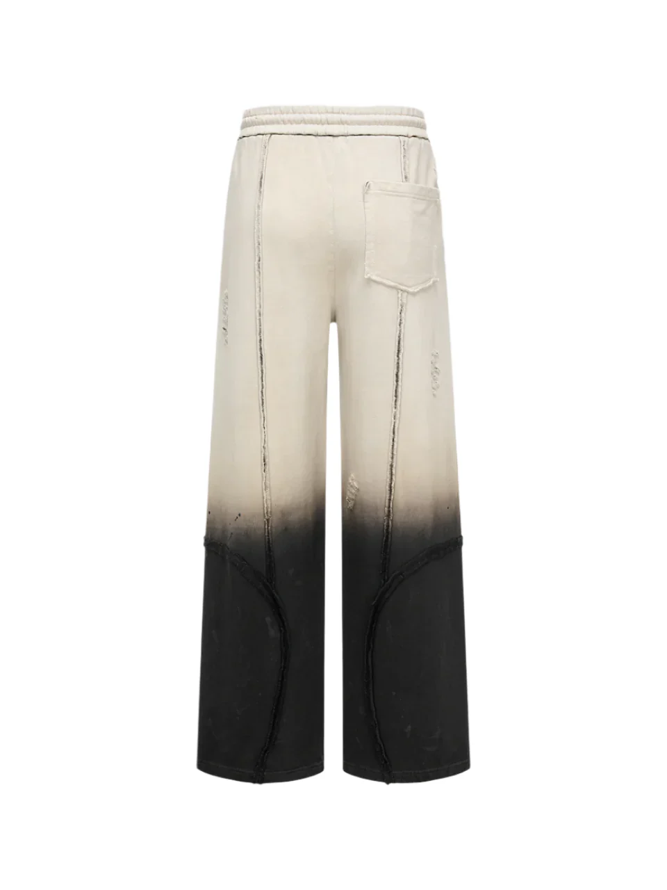 FengChenWang Gradient Washed Deconstruction Sweatpants - Image 2