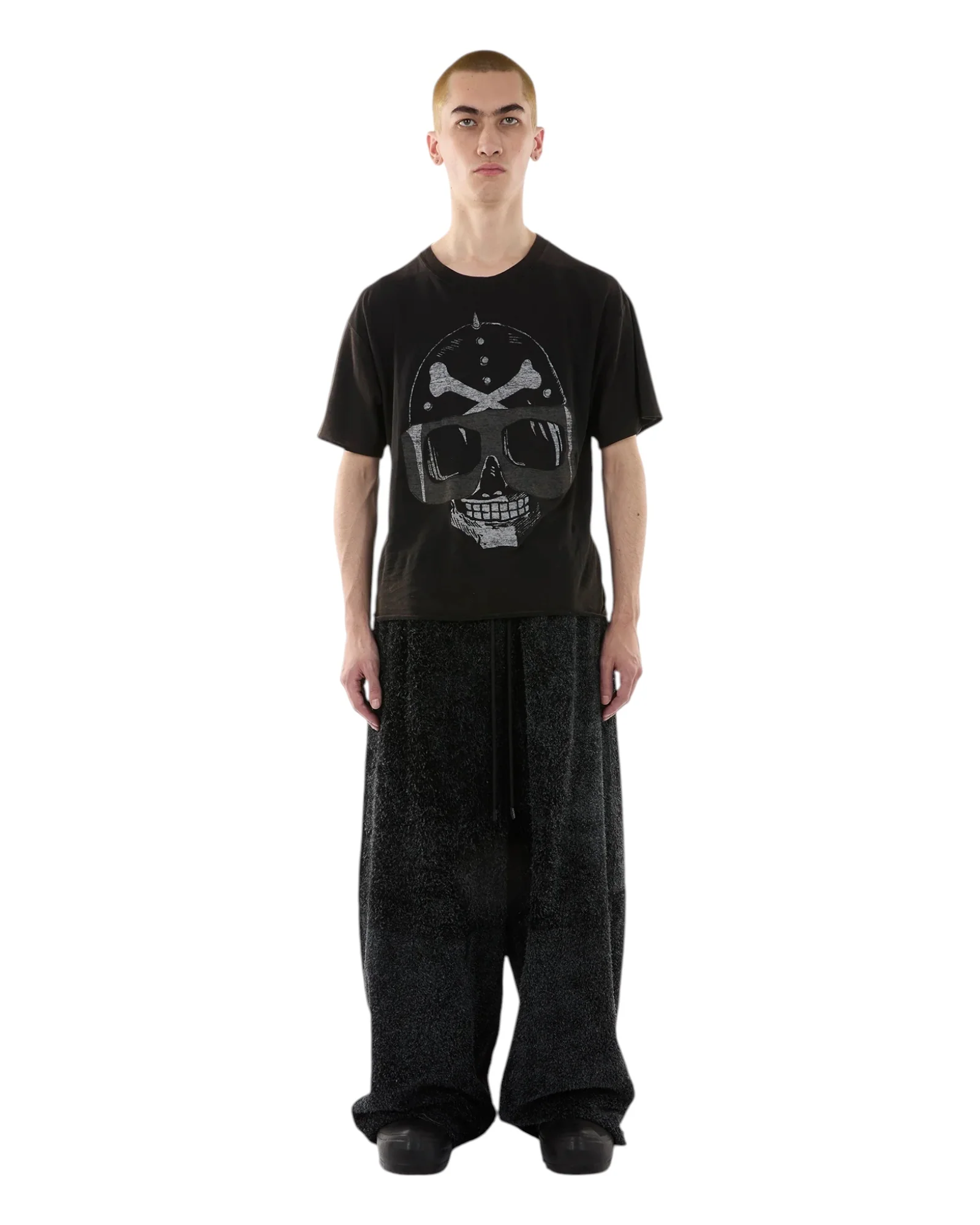 Luu Dan Thrash Tee Renegade Man / Washed Black - Image 4