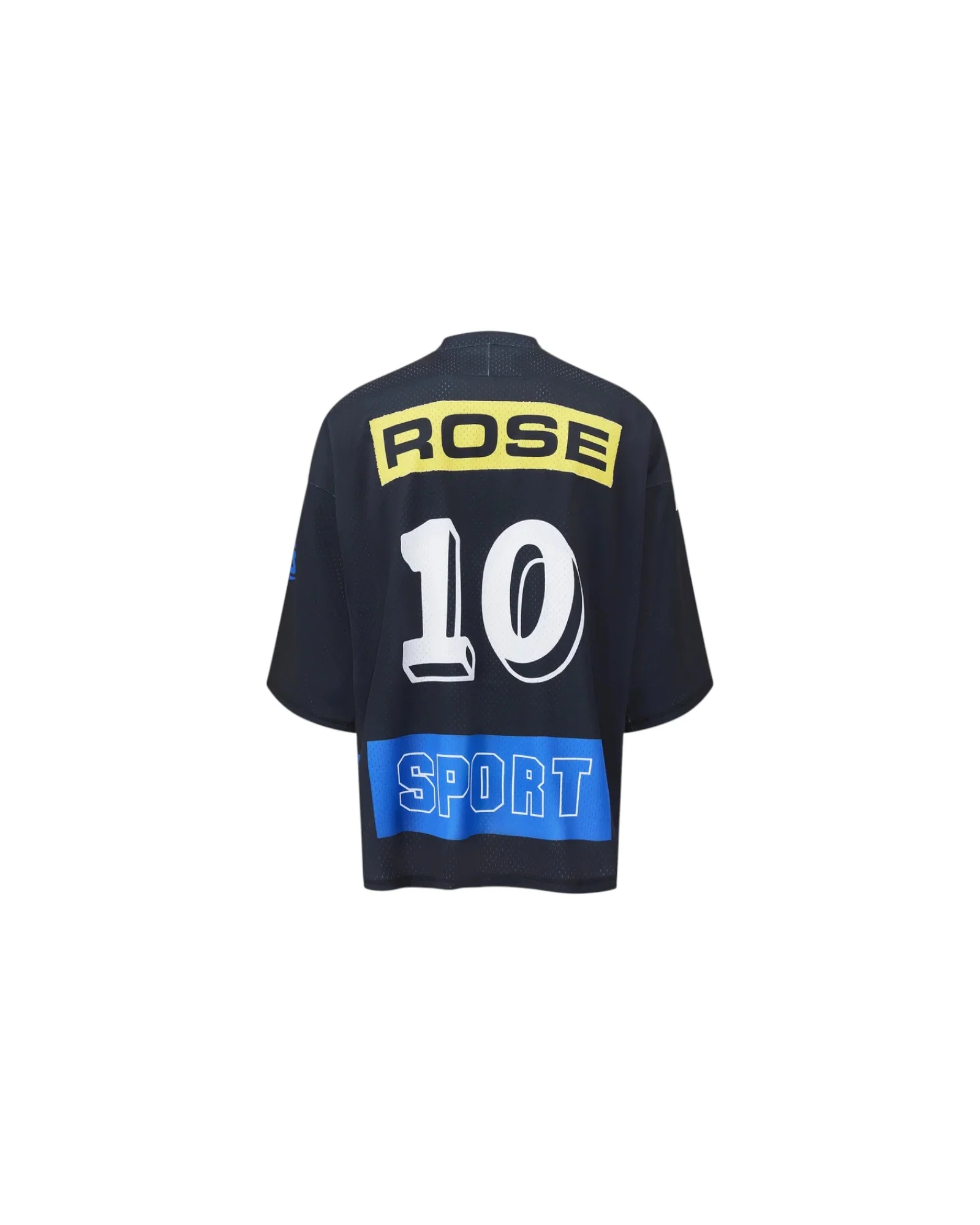 Martine Rose Oversized Football Top Black - Image 2