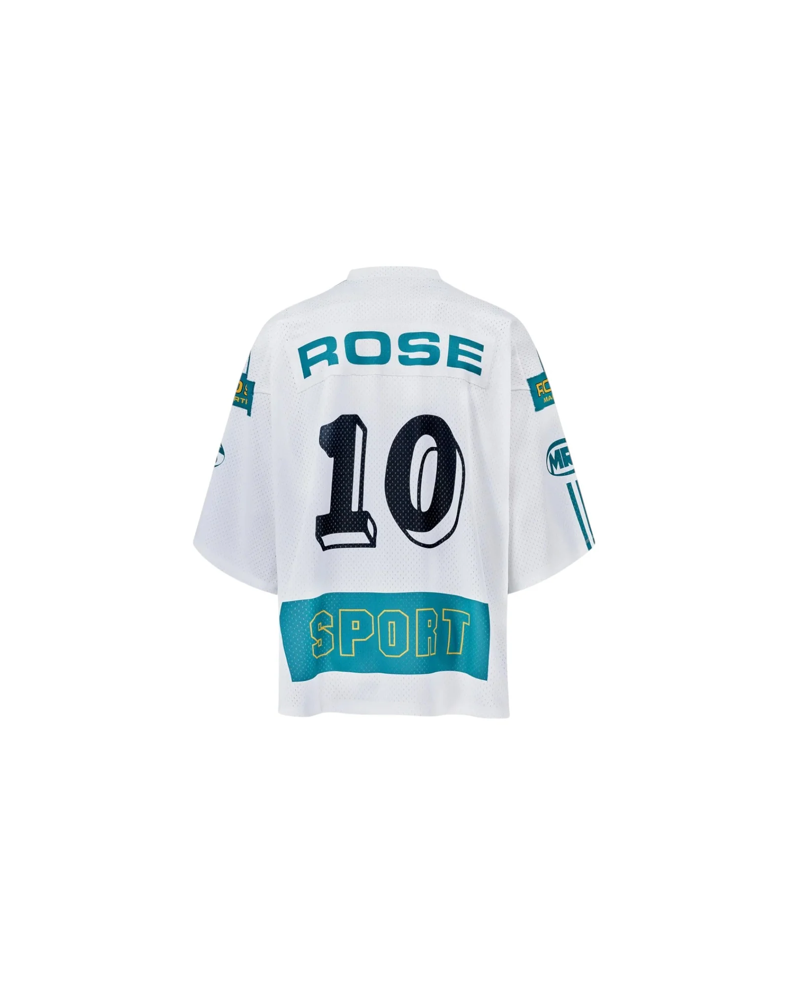 Martine Rose Oversized Football Top White - Image 2