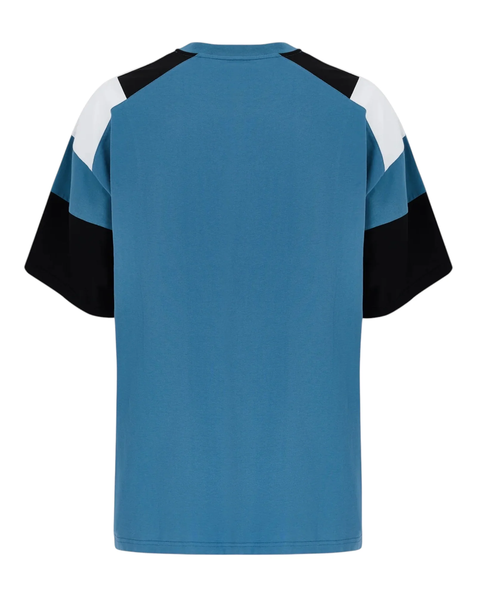 Martine Rose Oversized Panelled T-shirt Blue - Image 2