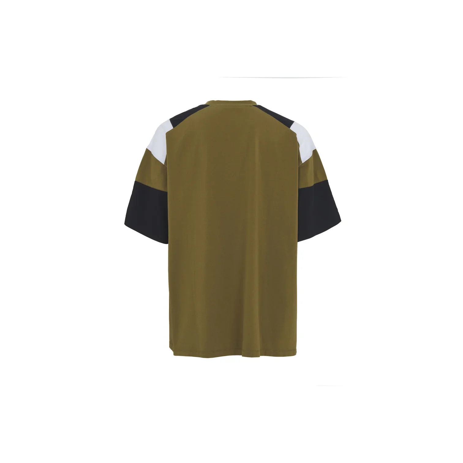 Martine Rose Oversized Panelled T-Shirt Green - Image 2