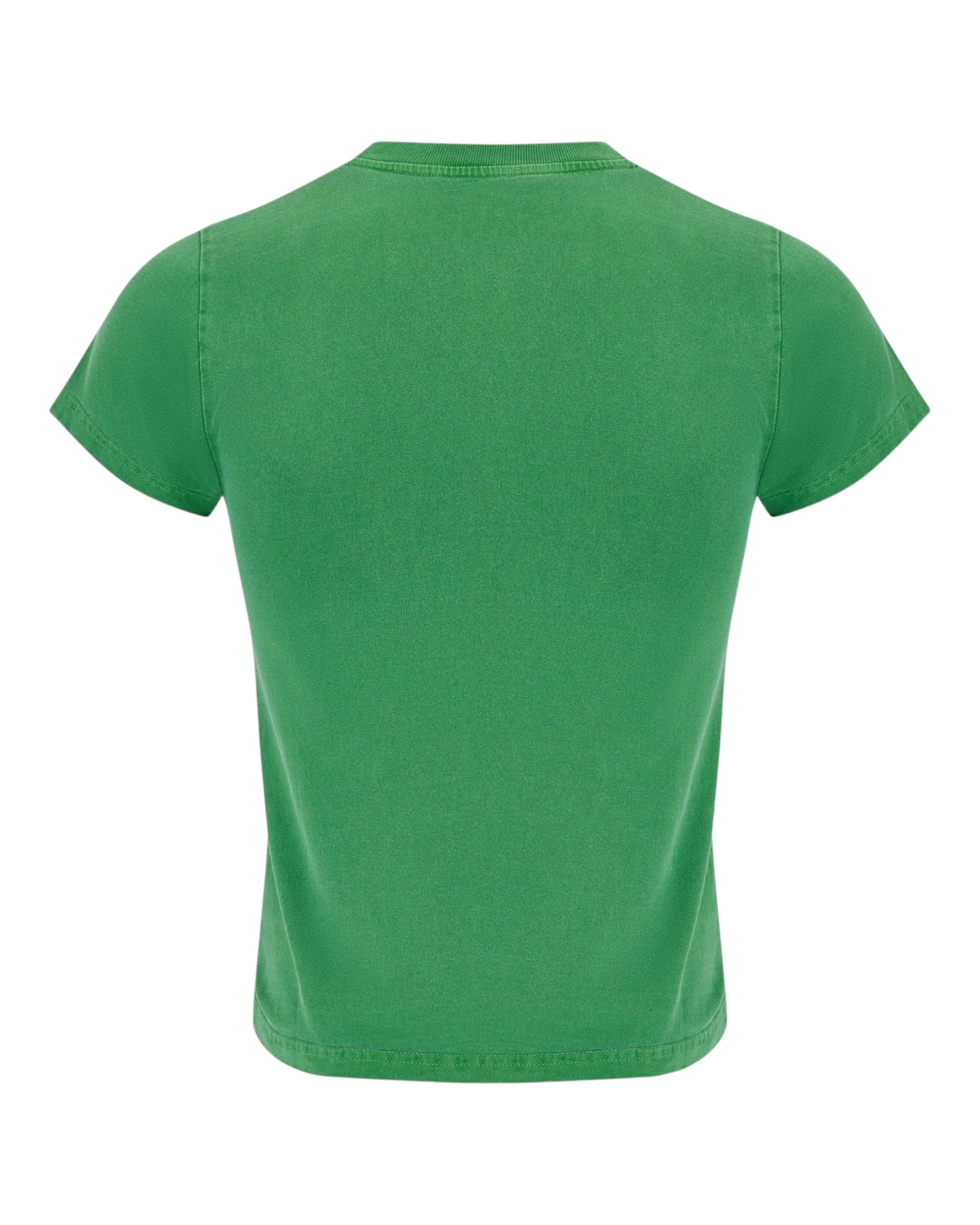 Martine Rose Shrunken  T-shirt Green Rose Martine - Image 2