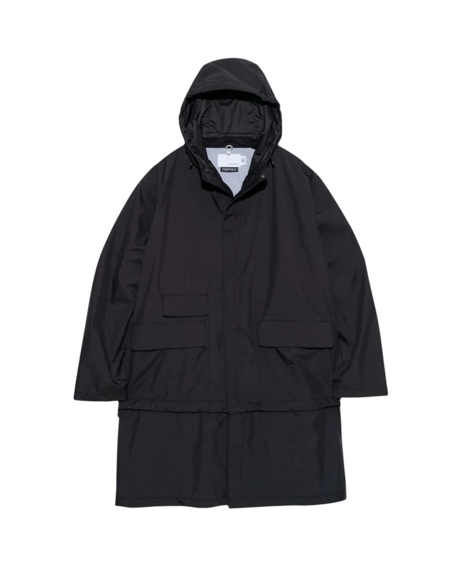 Nanamica 3L PERTEX SHIELD 2Way Travel Coat Black