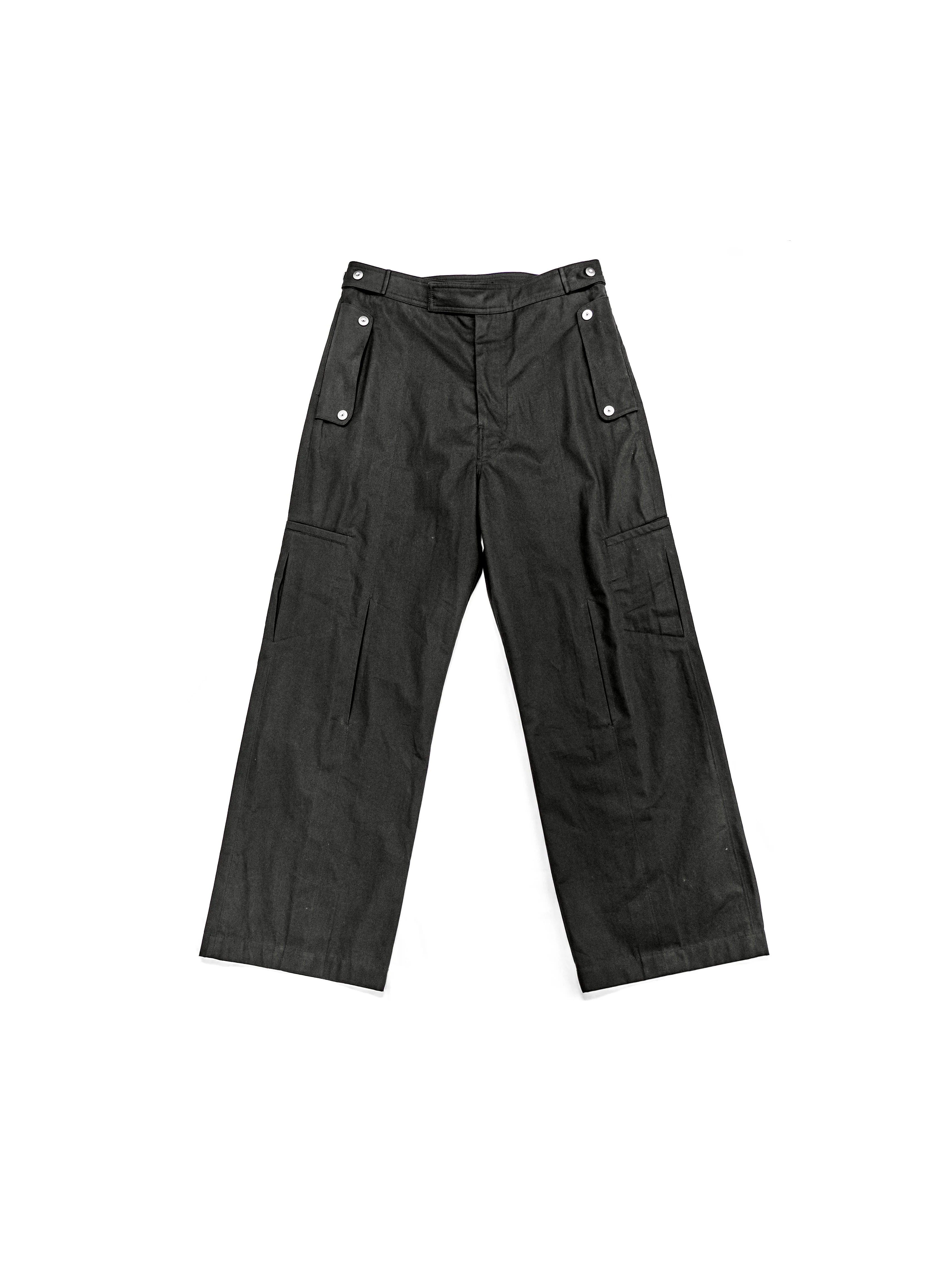 Omar Afridi Carol Trousers Charcoal - Image 2