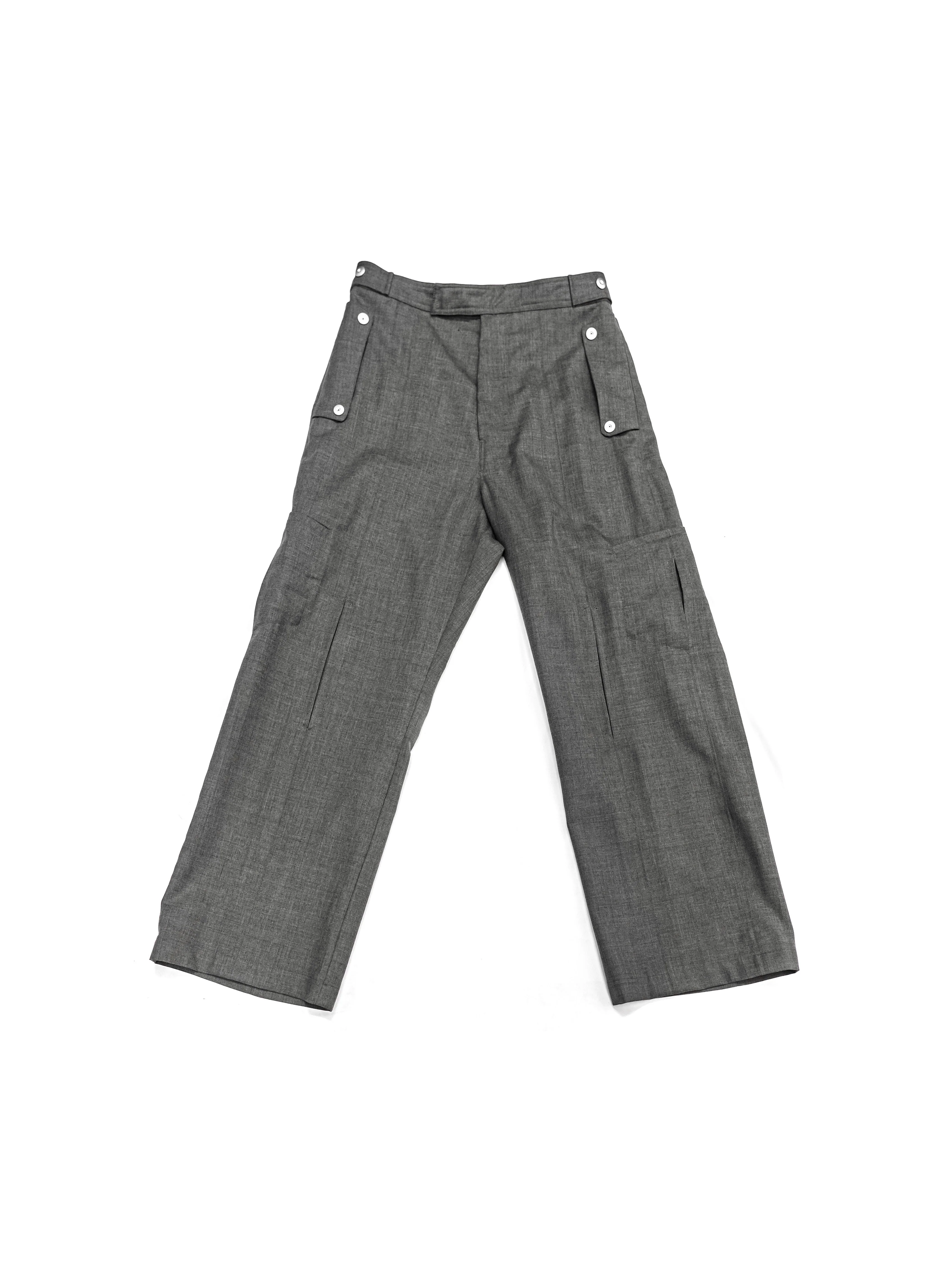 Omar Afridi Carol Trousers Grey - Image 2