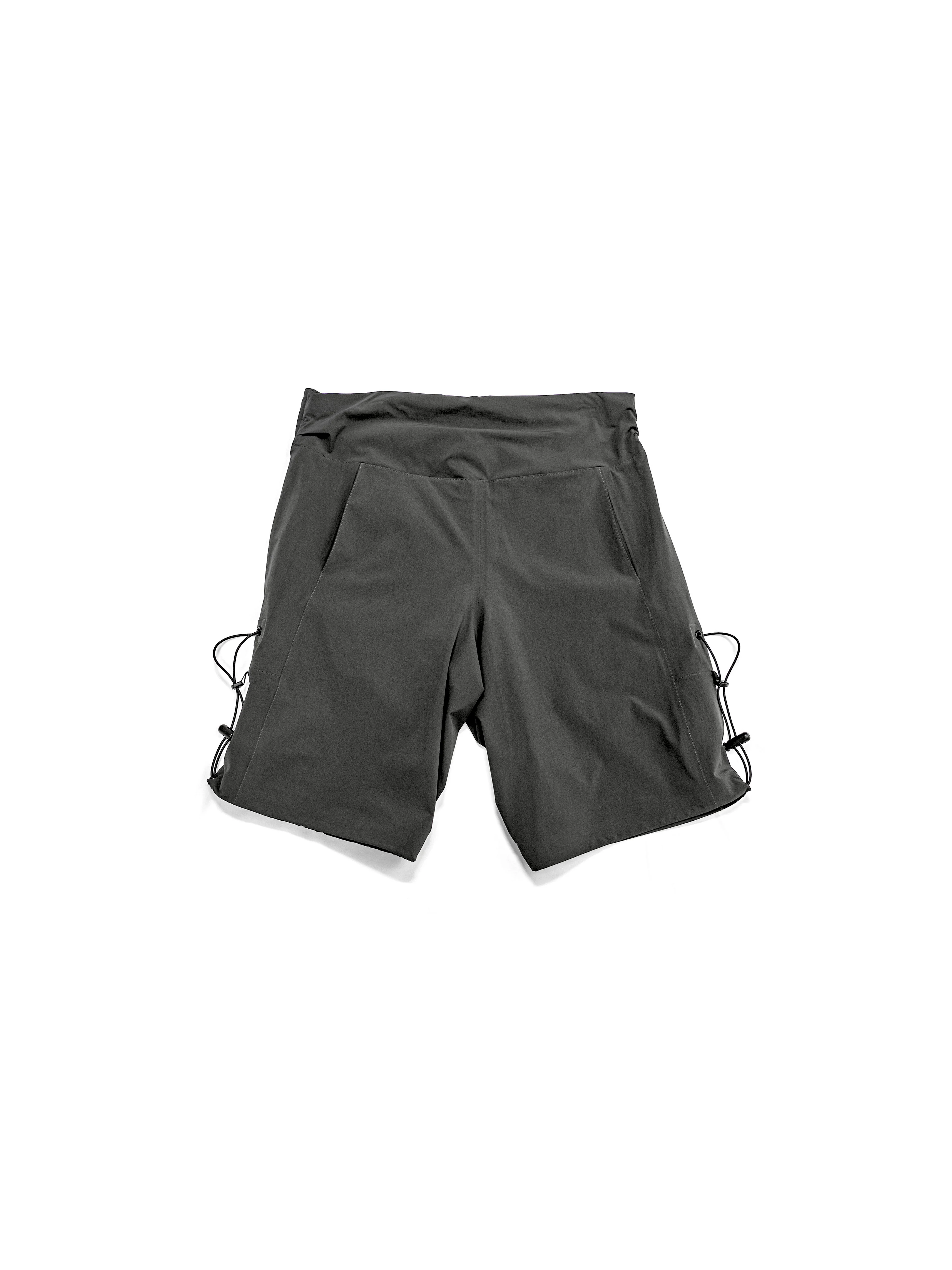 Omar Afridi Pouch Shorts Charcoal - Image 2