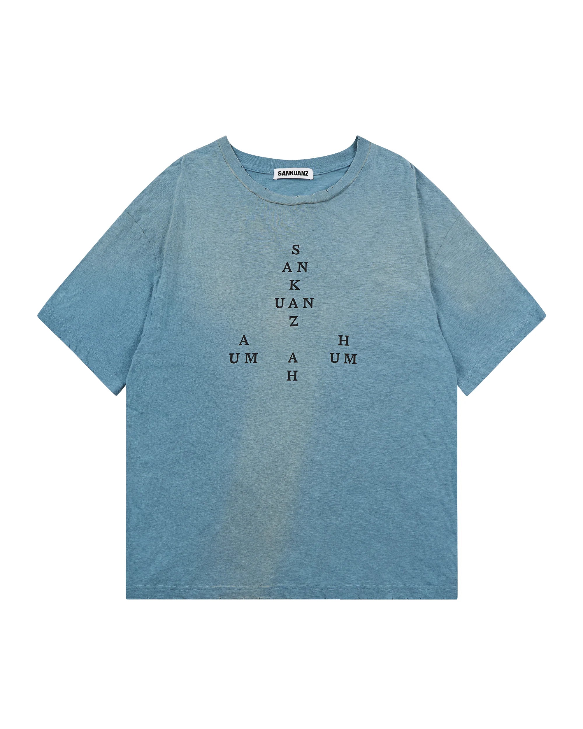 Sankuanz Logo T-Shirt Blue - Image 2
