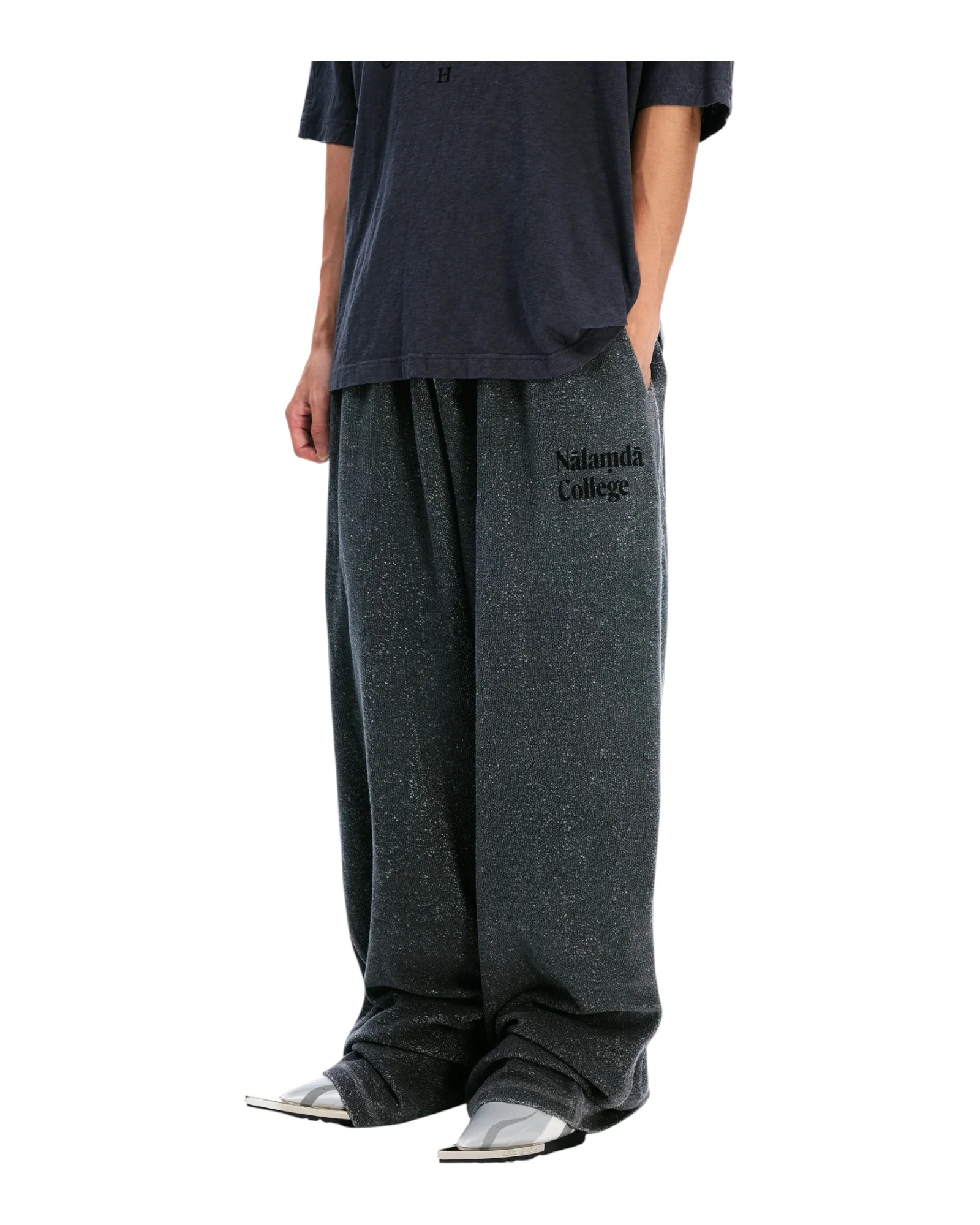Sankuanz “Nalamda” Print Sweatpants Grey - Image 4