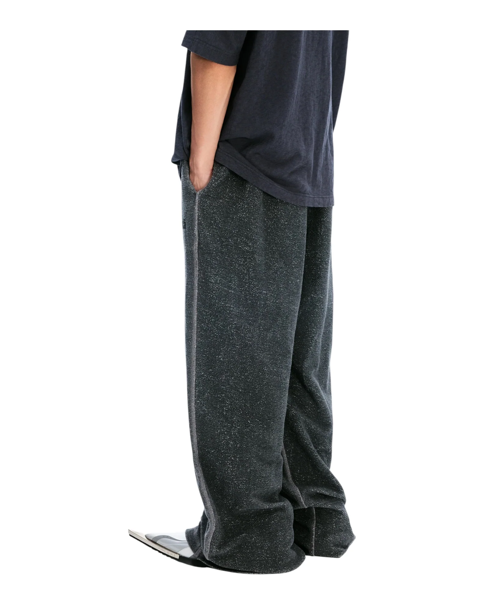Sankuanz “Nalamda” Print Sweatpants Grey - Image 5