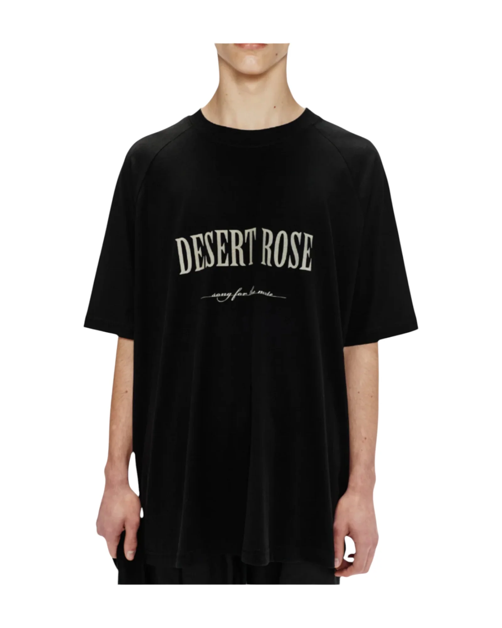 Song for the Mute Desert Rose Raglan Tee Black
