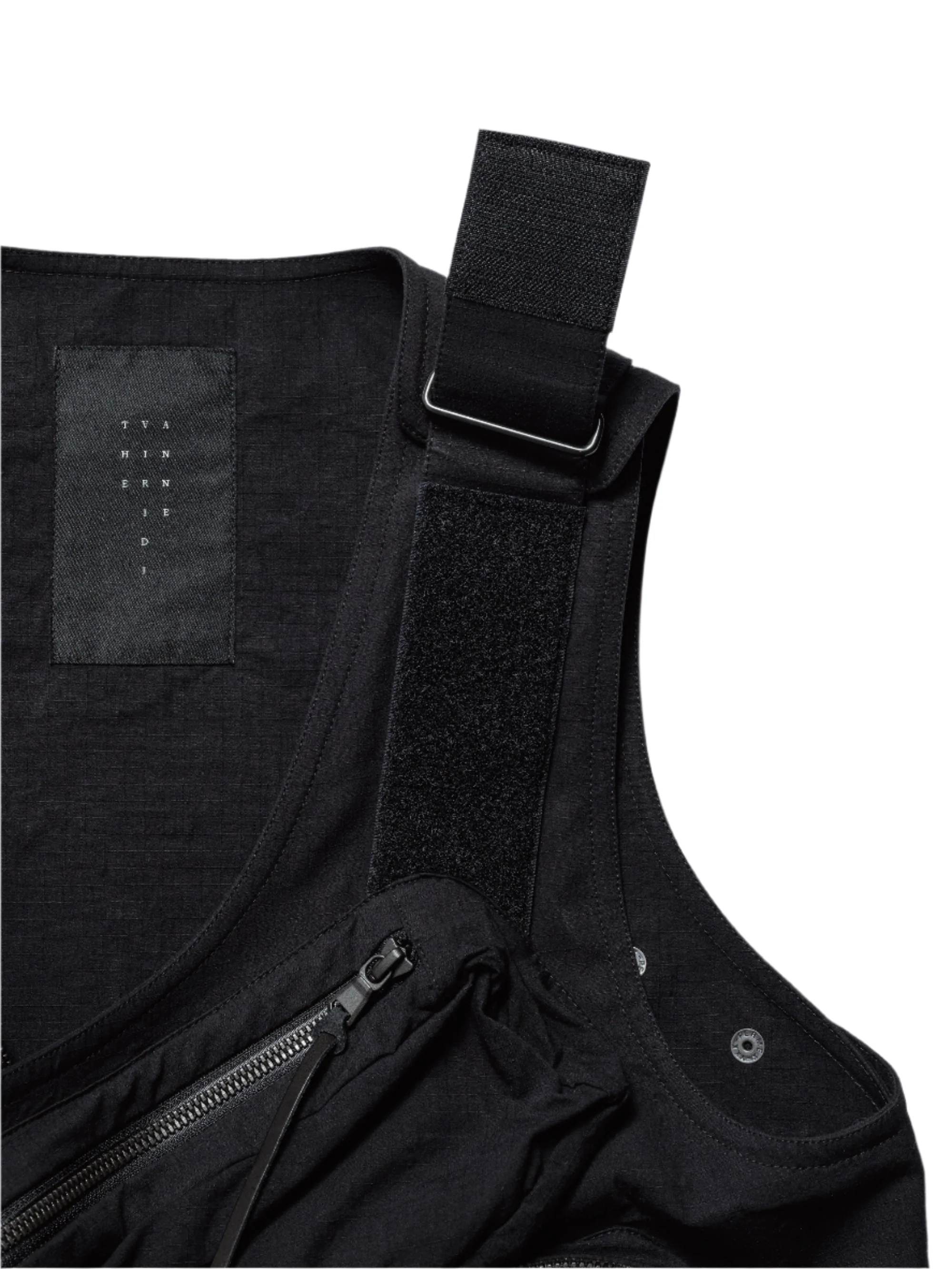 The Viridi-Anne Vest Bag Black - Image 3